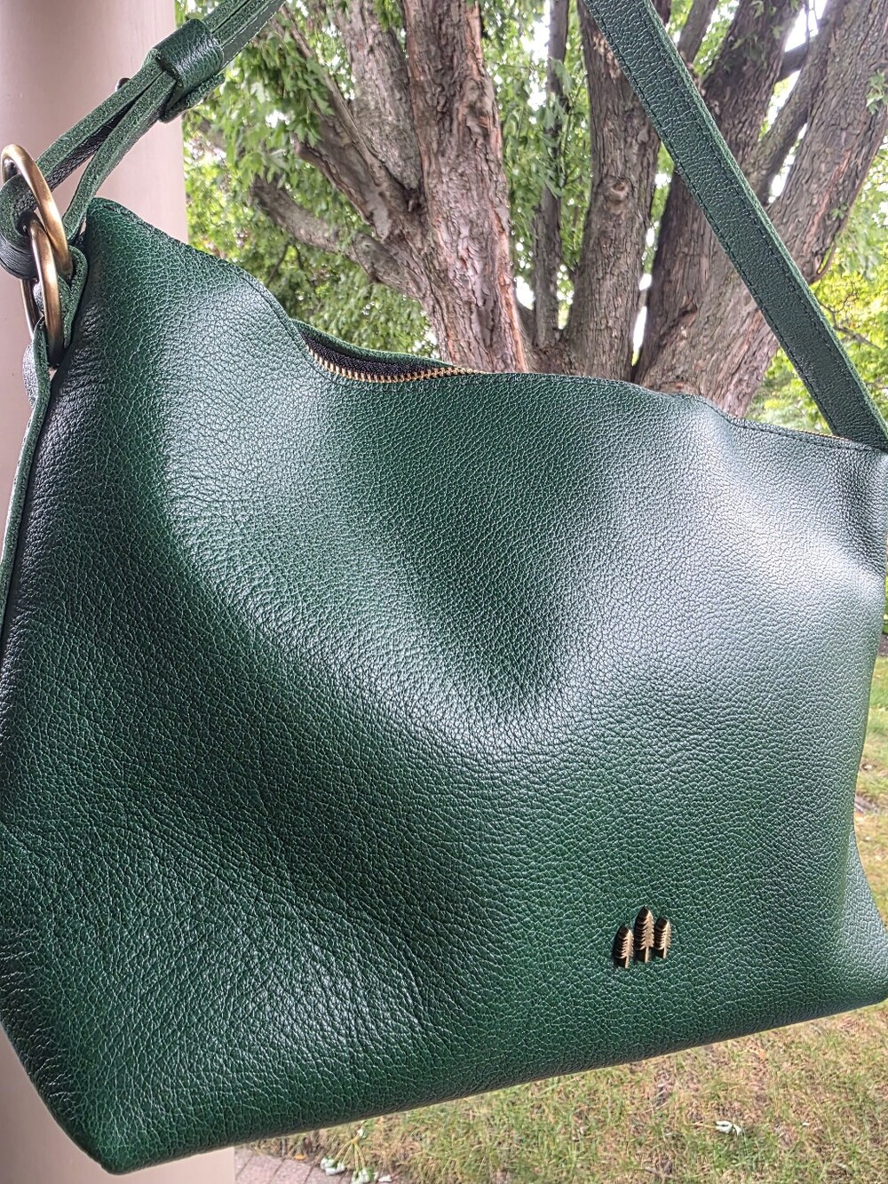 Portland Leather Goods Large Slouch In BACALAR